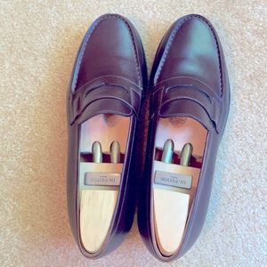 JM Weston Mocassin 180 Loafer in Brown Boxcalf